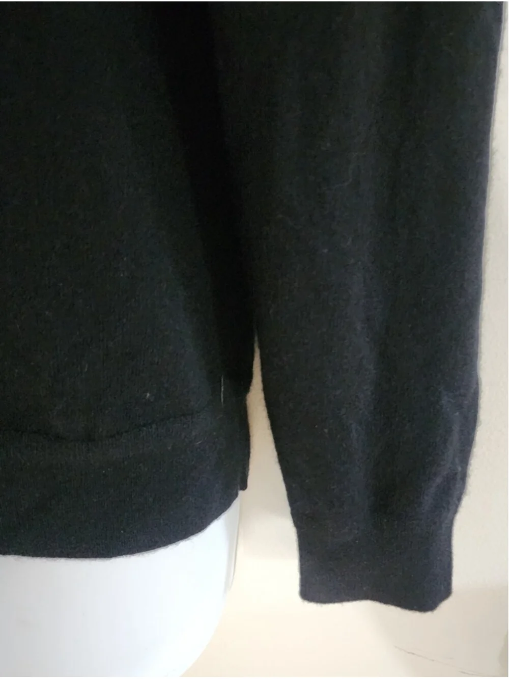 Banana Republic 100% Cashmere Black Crewneck Sweater Men's Large